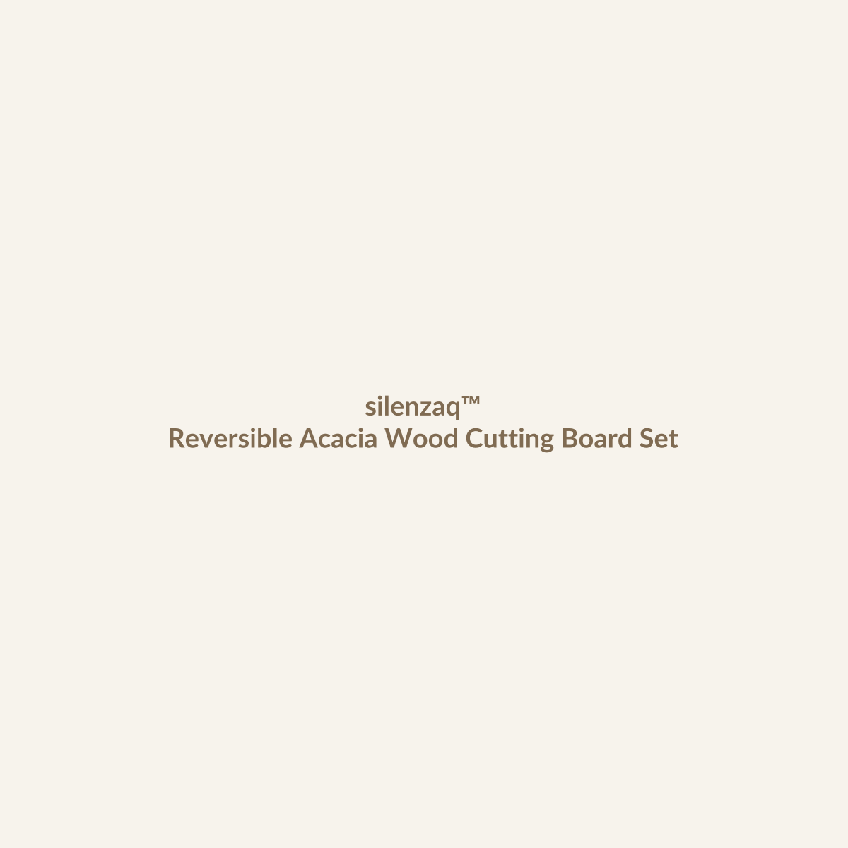 π πππππ§ππβ’ Reversible Acacia Wood Cutting Board Set β 2-Piece Chopping Boards main product image