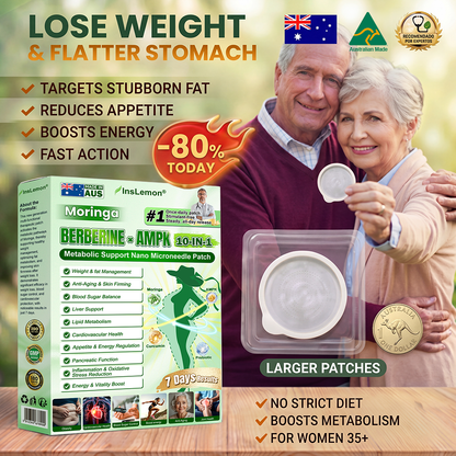 𝐈𝐧𝐬𝐋𝐞𝐦𝐨𝐧® 𝗠𝗼𝗿𝗶𝗻𝗴𝗮 × 𝗕𝗲𝗿𝗯𝗲𝗿𝗶𝗻𝗲 × 𝗔𝗠𝗣𝗞 𝟭𝟬-𝗶𝗻-𝟭 𝗠𝗲𝘁𝗮𝗯𝗼𝗹𝗶𝗰 𝗦𝘂𝗽𝗽𝗼𝗿𝘁 𝗡𝗮𝗻𝗼 𝗠𝗶𝗰𝗿𝗼𝗻𝗲𝗲𝗱𝗹𝗲 𝗣𝗮𝘁𝗰𝗵 (𝐉𝐮𝐬𝐭 𝐨𝐧𝐜𝐞 𝐚 𝐝𝐚𝐲, 𝐯𝐢𝐬𝐢𝐛𝐥𝐞 𝐜𝐡𝐚𝐧𝐠𝐞𝐬 𝐢𝐧 𝟕 𝐝𝐚𝐲𝐬） ✅ 𝐅𝐨𝐫 𝐨𝐛𝐞𝐬𝐢𝐭𝐲, 🅛🅞🅞🅢🅔 🅢🅚🅘🅝,𝐝𝐢𝐚𝐛𝐞𝐭𝐞𝐬, 𝐬𝐥𝐞𝐞𝐩 𝐚𝐩𝐧𝐞𝐚, 𝐣𝐨𝐢𝐧𝐭 𝐢𝐬𝐬𝐮𝐞𝐬, 𝐚𝐧𝐝 𝐦𝐨𝐫𝐞🌟